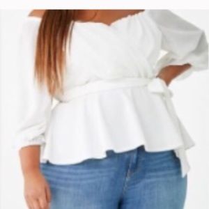 Forever21 Plus Off the Shoulder Top NWT size 2x